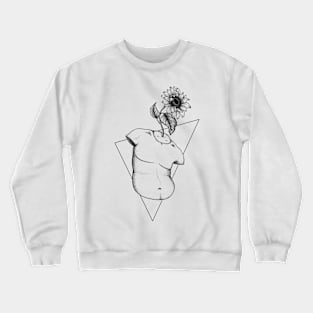 Transgender Man Art Print Design Crewneck Sweatshirt